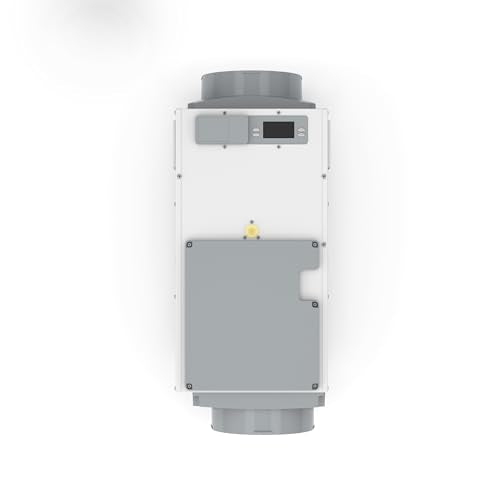 AprilAire E100 Pro 100-Pint Whole-House Dehumidifier, Energy Star Certified, Commercial-Grade Whole-Home Dehumidifier for Basement, Crawlspace, or Whole House up to 5,500 sq. ft.