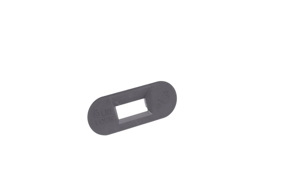 Whirlpool W11559688 OEM Top Load Washer Lid Lock Bezel, Gray