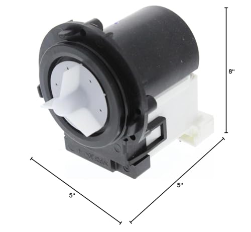 LG 4681EA2001T Genuine OEM Drain Pump Assembly for LG Washing Machines