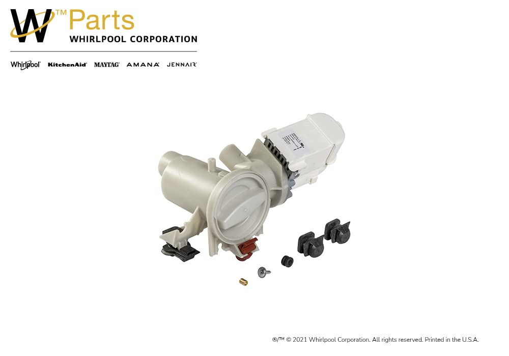 Whirlpool 280187 Genuine OEM Front Load Washer Drain Pump