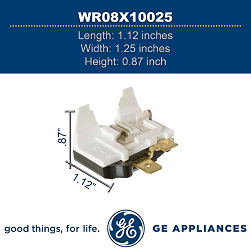 GE WR08X10025 Refrigerator Overload , White