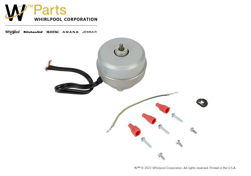 Whirlpool 833697 Genuine OEM SxS Refrigerator Condenser Fan Motor