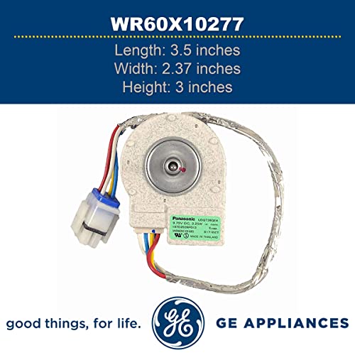 GE WR60X10277 Genuine OEM Evaporator Fan Motor