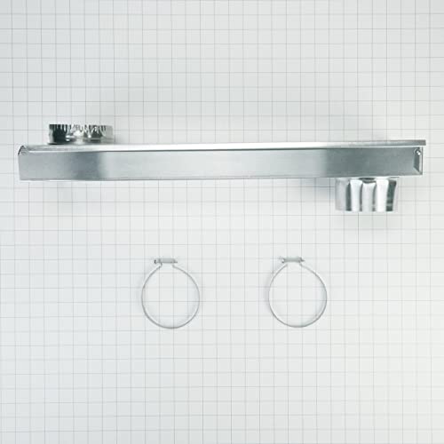 Whirlpool 4396037RP Genuine OEM Dryer Telescoping Vent Kit For Dryers Vent dryer vent hose dryer vent dryer hose dryer duct dryer vent kit Standard Size Stainless Steel 1 each