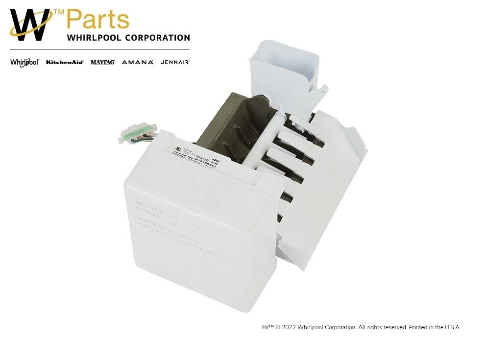 Whirlpool WPW10190961 Genuine OEM SxS Refrigerator Ice Maker Assembly