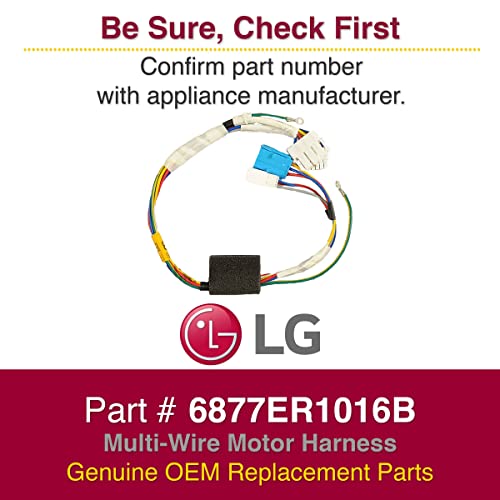 LG 6877ER1016B Washing Machine Multi-Wire Motor Harness