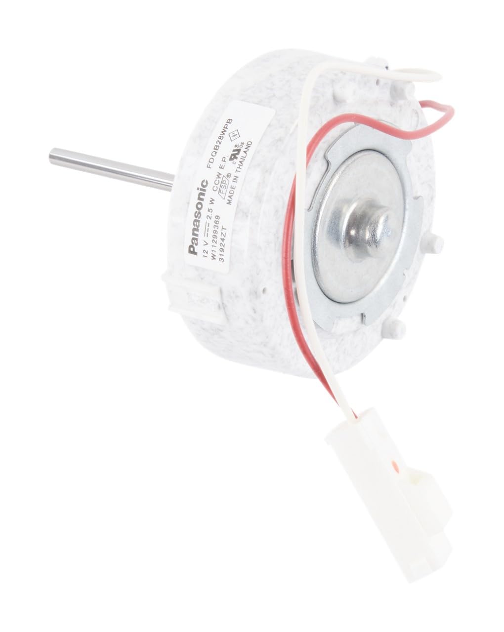 Whirlpool W11529245 OEM Refrigerator Ice Maker Evaporator Fan, White