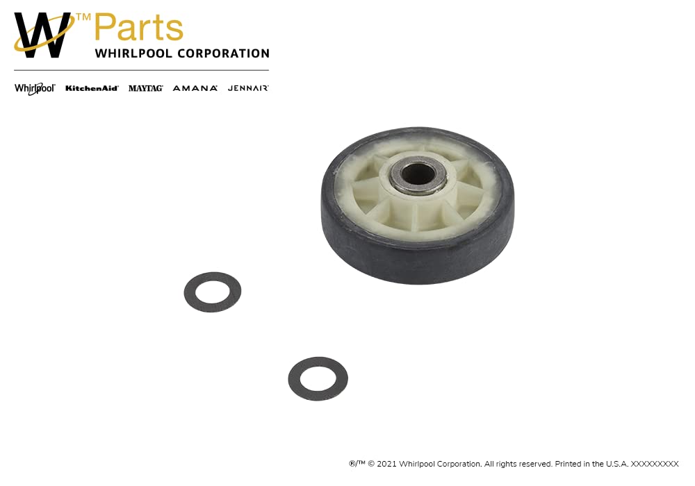 Whirlpool 12001541 Genuine OEM Dryer Drum Support Roller Kit