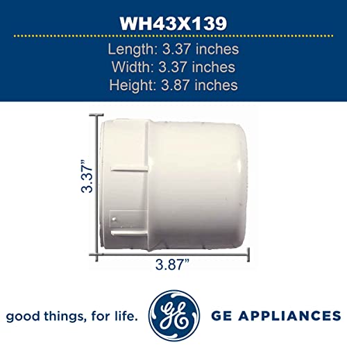 GE WH43X139 Genuine OEM Fabric Softener Dispenser Cup (White)