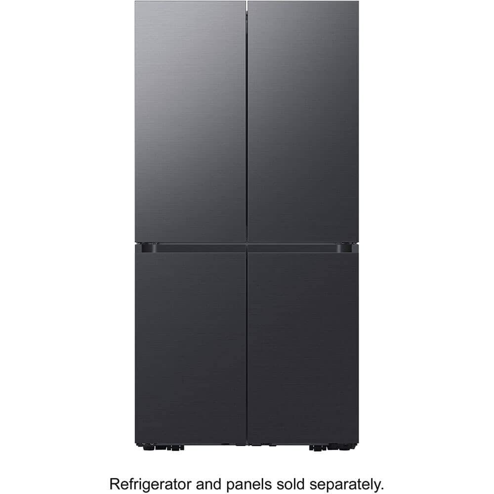 Samsung Bespoke Top Panel in Matte Black Steel for 4-Door Flex French Door Refrigerator RA-F18DUUMT
