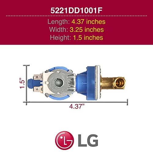 LG 5221DD1001F Water Inlet Valve