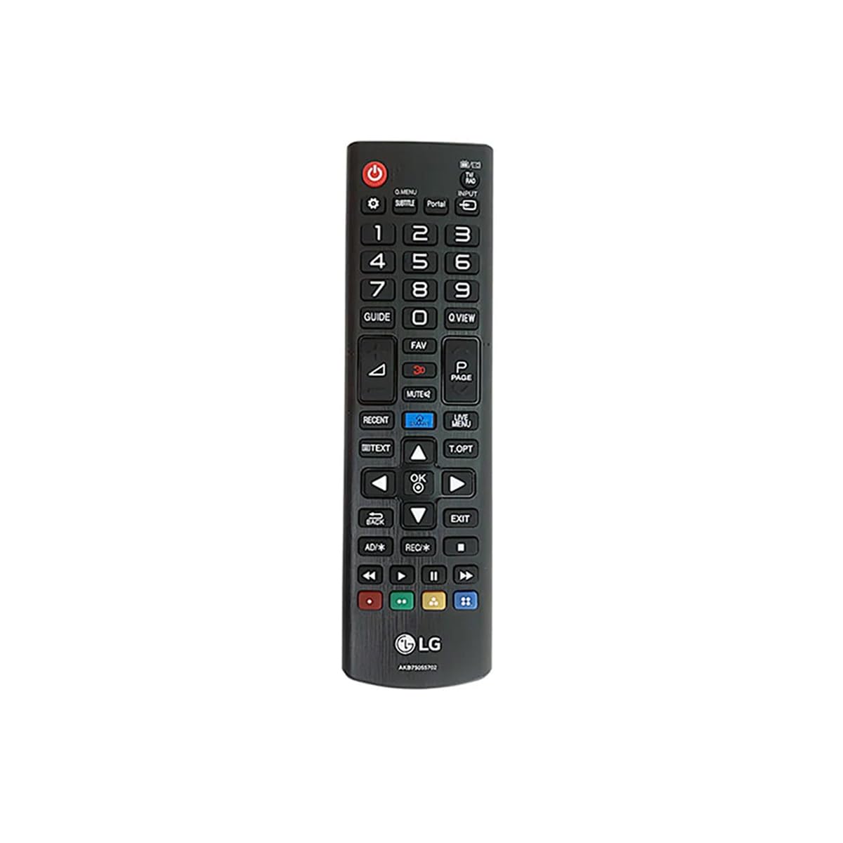 Lg AKB75055701 Television Remote Control Genuine Original Equipment Manufacturer (OEM) Part