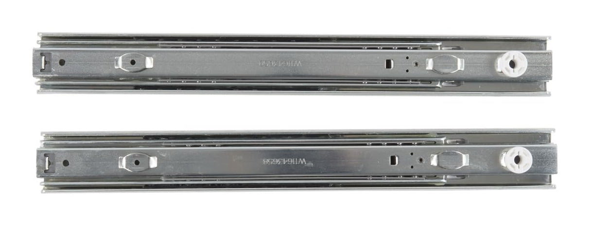 Whirlpool W11658403 Genuine OEM Refrigerator/Freezer Drawer Slide Rail, Set of Two