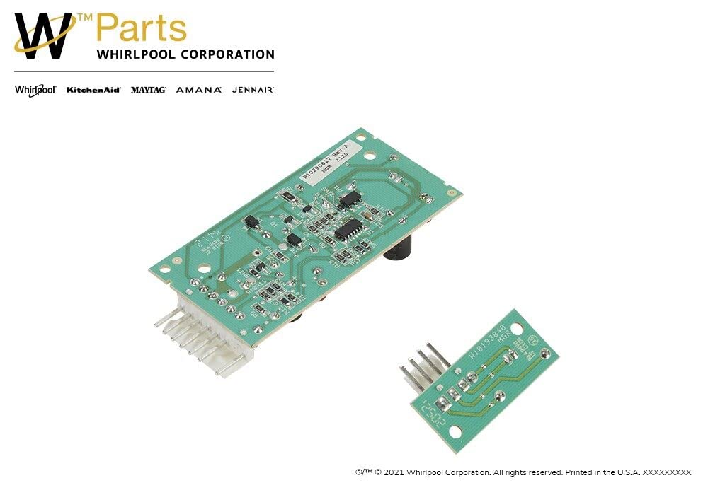 Whirlpool W10757851 Genuine OEM SxS Refrigerator Ice Level Control Board