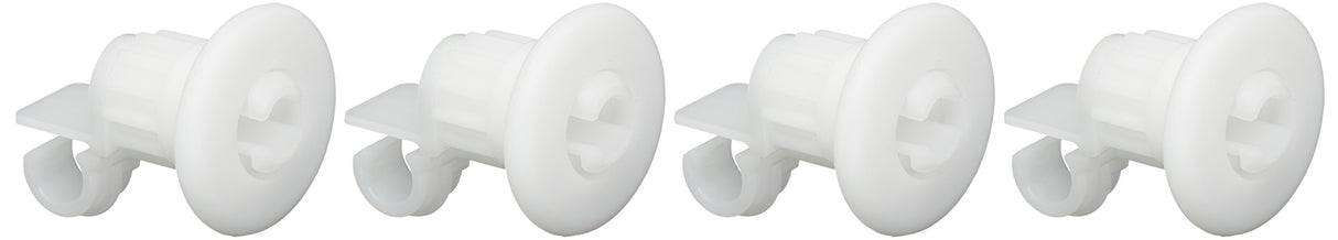 GE WD12X10327 Genuine OEM Roller and Stud Assembly 4 Pack