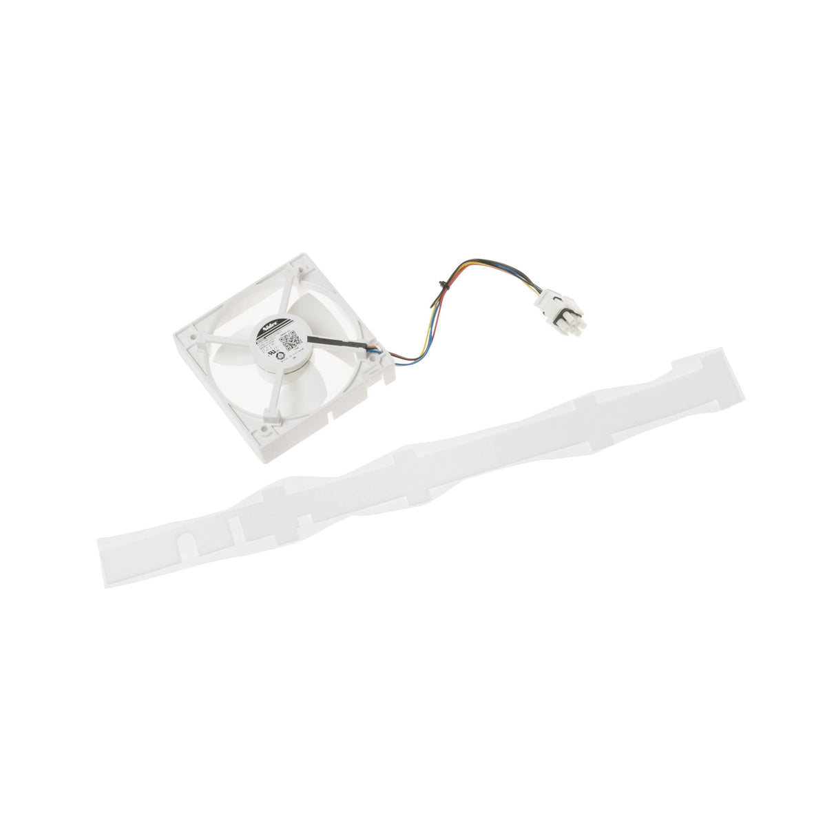 GE WR60X10352 Refrigerator Evaporator Fan Motor and Blade