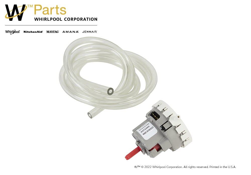 Whirlpool W10337780 Genuine OEM Top Load Washer Water Level Switch Kit