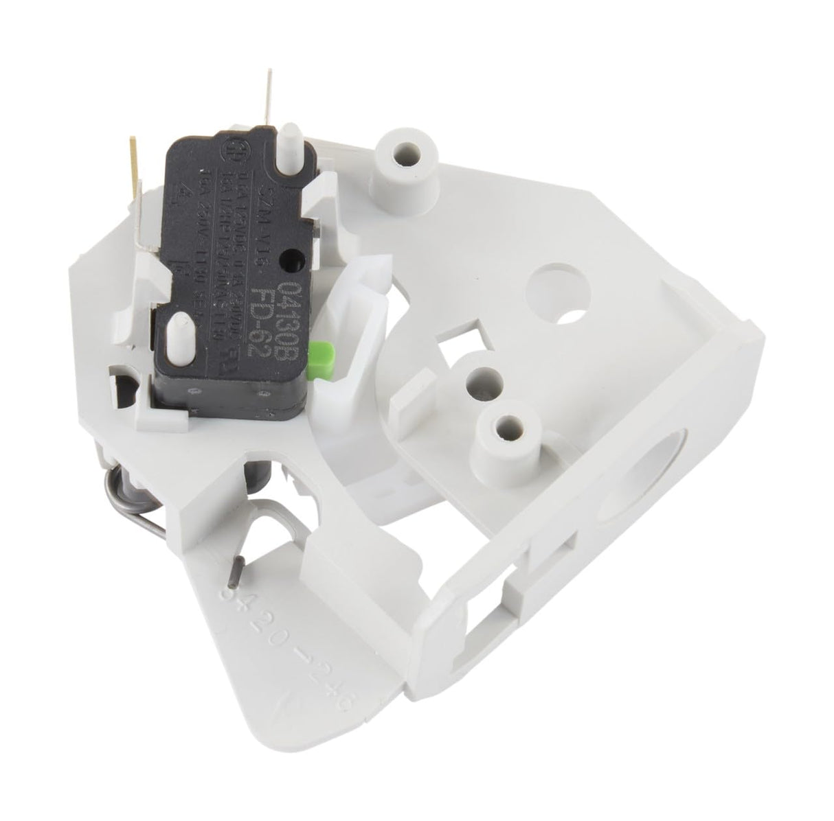 Whirlpool W11551761 OEM Microwave Door Interlock Switch Assembly, White