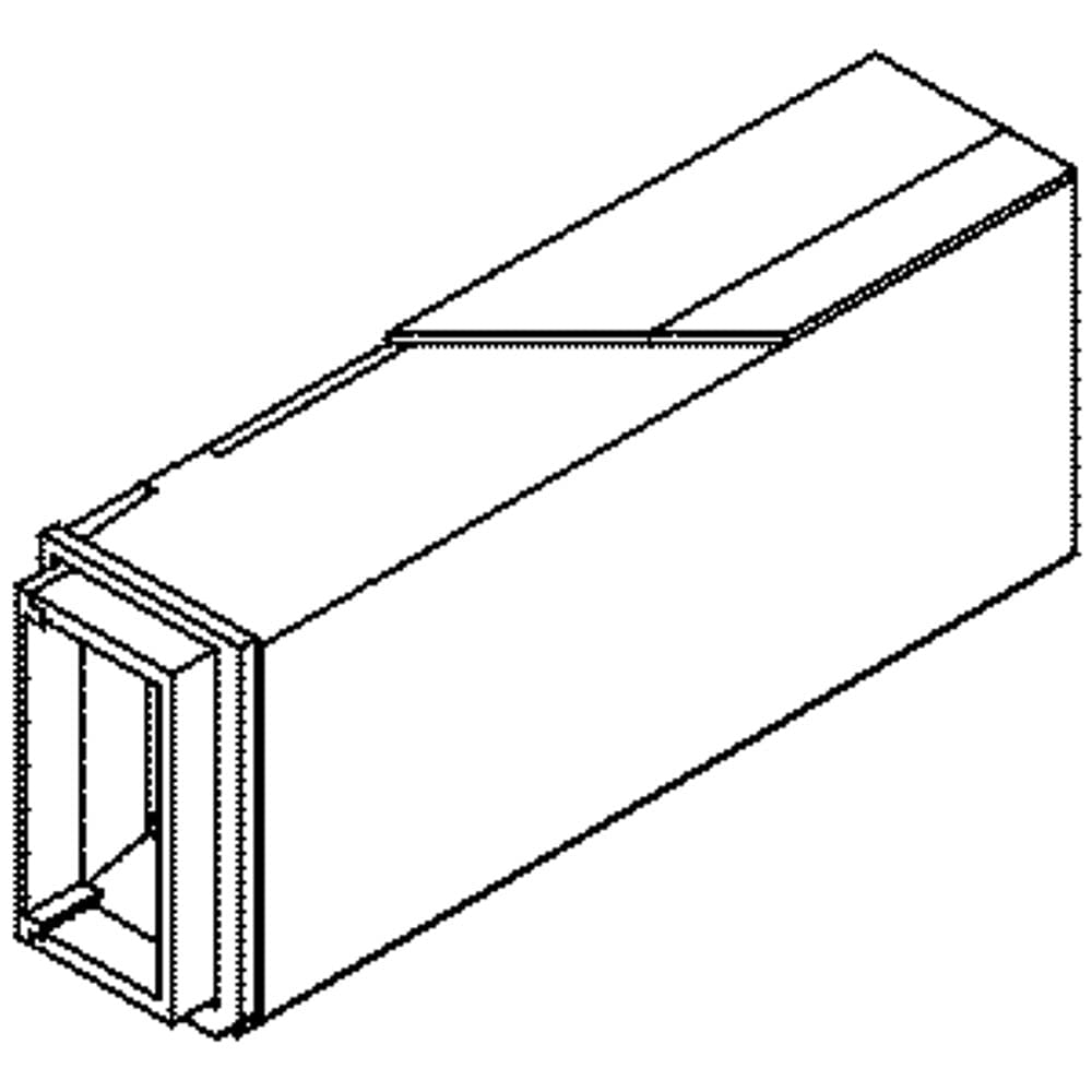 GE WR02X12861 Genuine OEM Damper Foam Asm 48