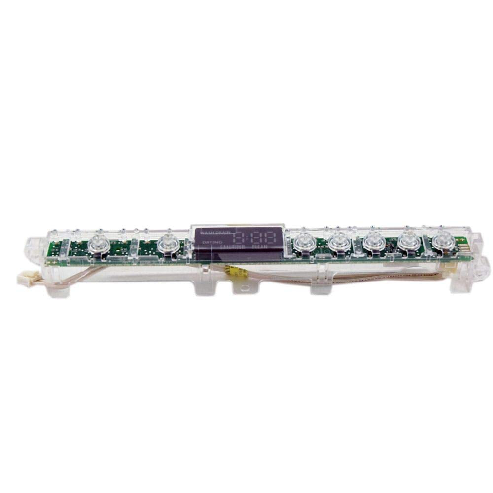 Whirlpool W10917737 Dishwasher User Interface (Replaces W10629152) Genuine Original Equipment Manufacturer (OEM) Part