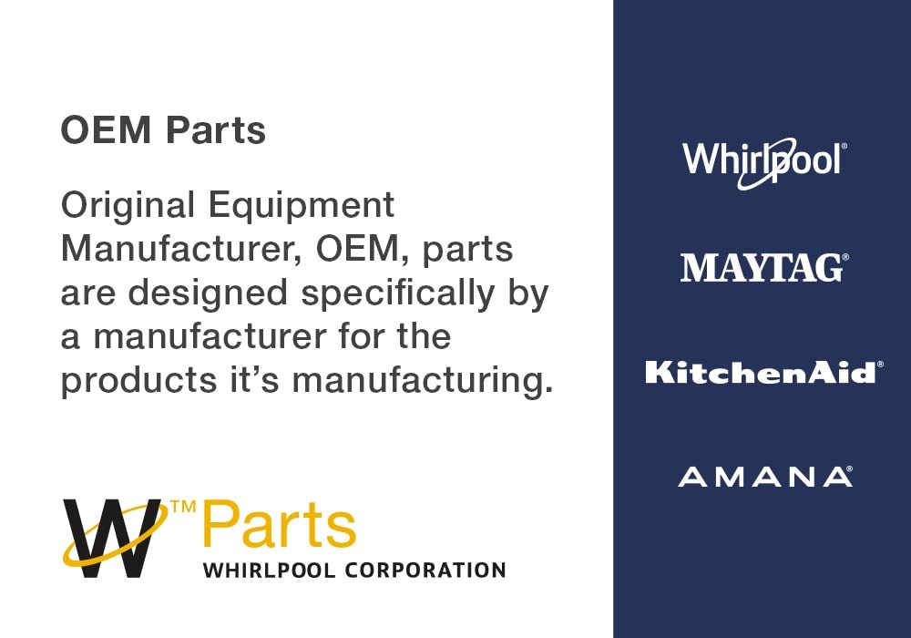Whirlpool WPW10545278 Genuine OEM Dishwasher Drain Hose