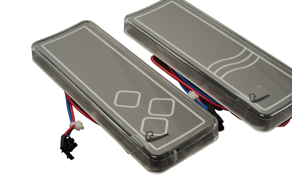 Whirlpool WPW10368730 Genuine OEM Refrigerator Dispenser Actuator Pad Set Replacement Part - Replaces W10348792, W10334786, and more