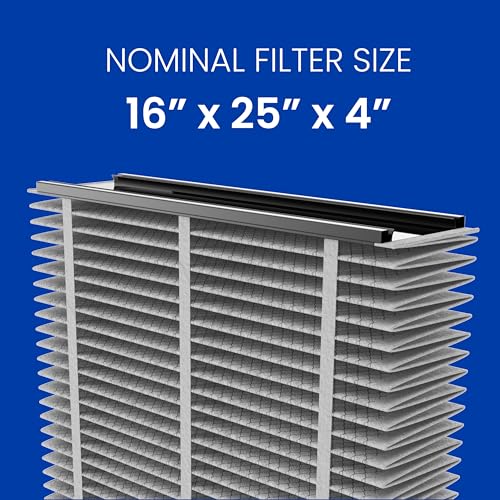 AprilAire 413CBN Replacement Filter for AprilAire Whole House Air Purifiers - MERV 13 with Carbon, Healthy Home Allergy + Odor Reduction, 16x25x4 Air Filter