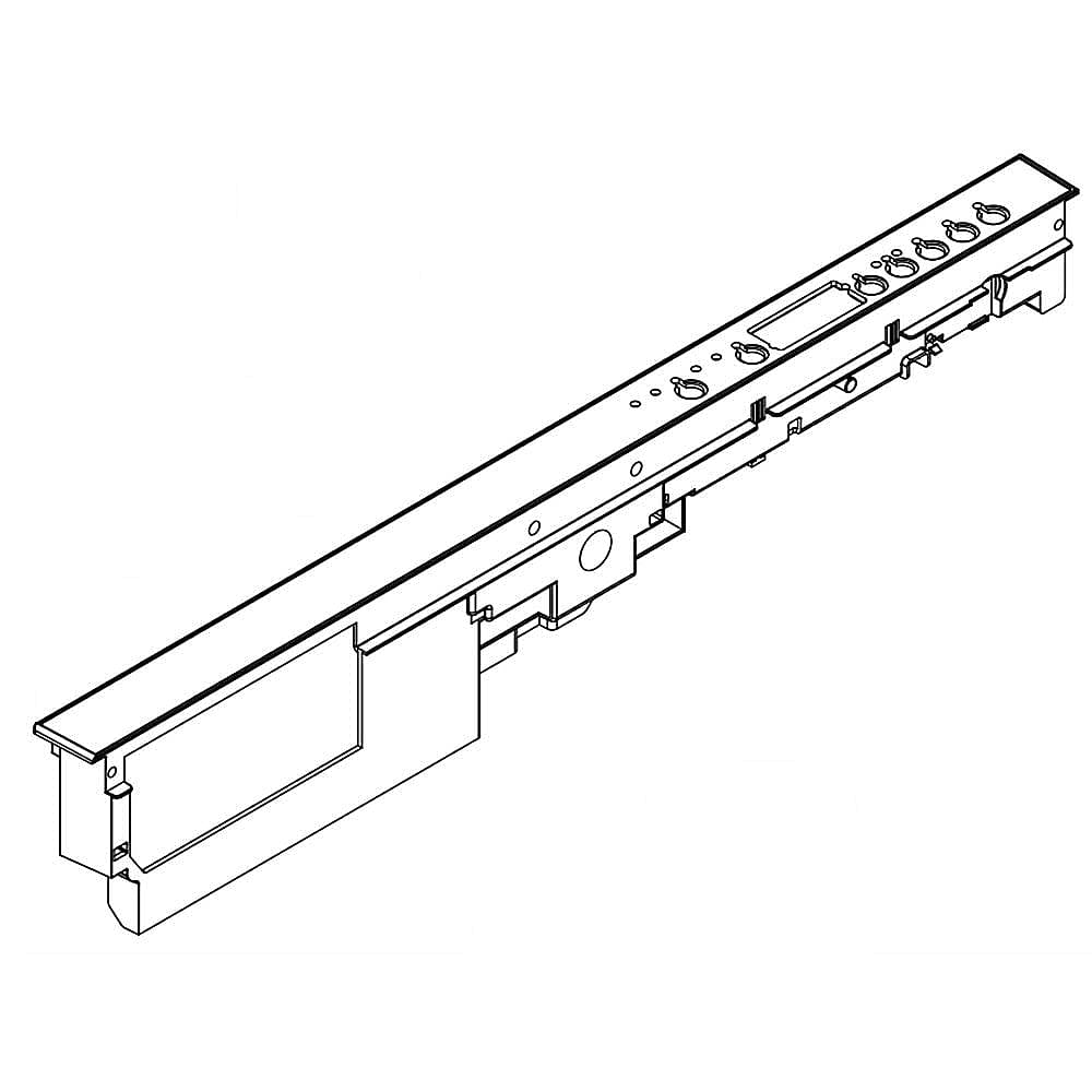 Whirlpool W11192369 Dishwasher Control Panel and Overlay (Black) (Replaces W11302463) Genuine Original Equipment Manufacturer (OEM) Part