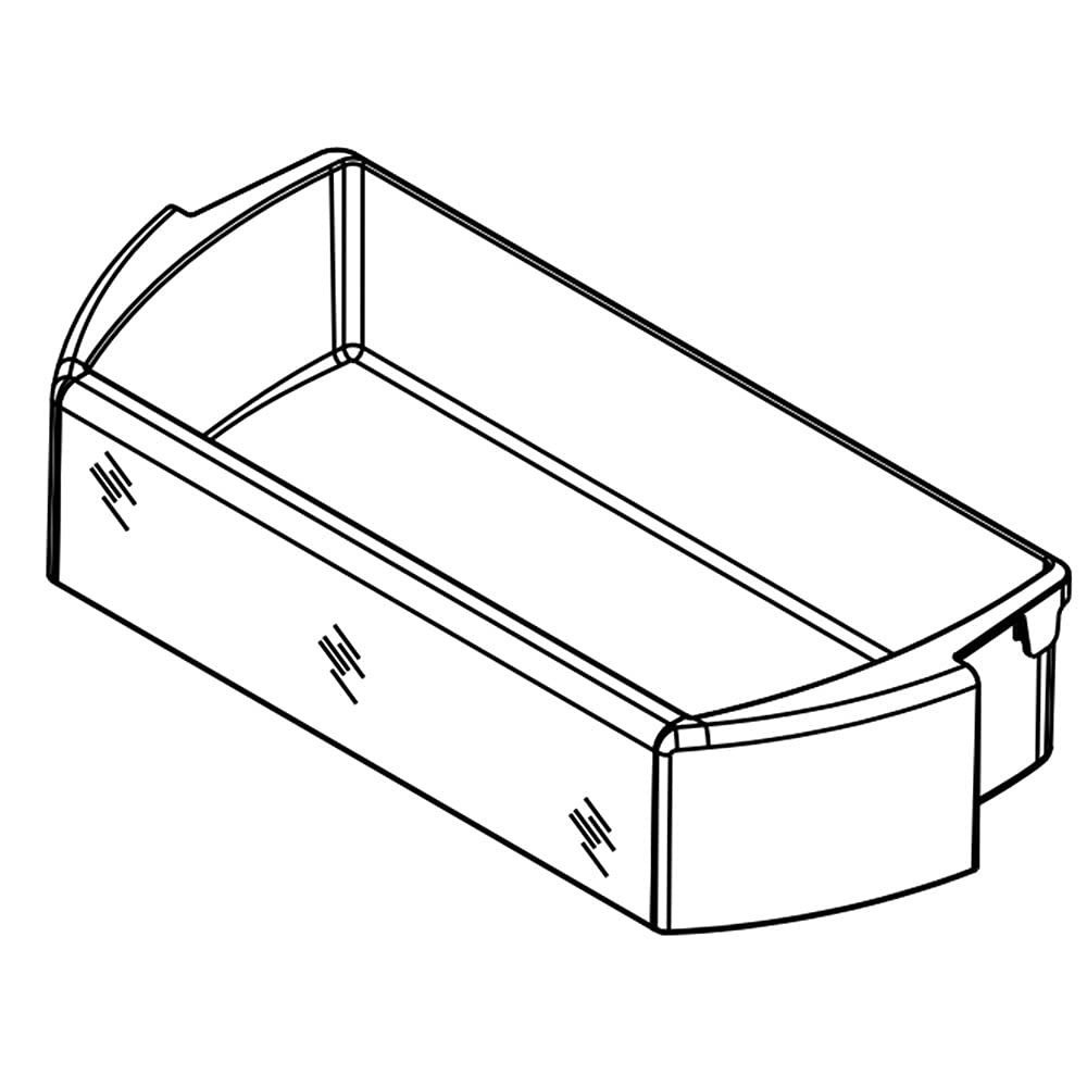 SxS Refrigerator Door Bin