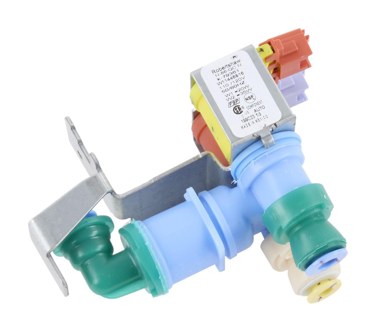 Whirlpool W11524655 Genuine OEM Refrigerator Water Inlet Valve