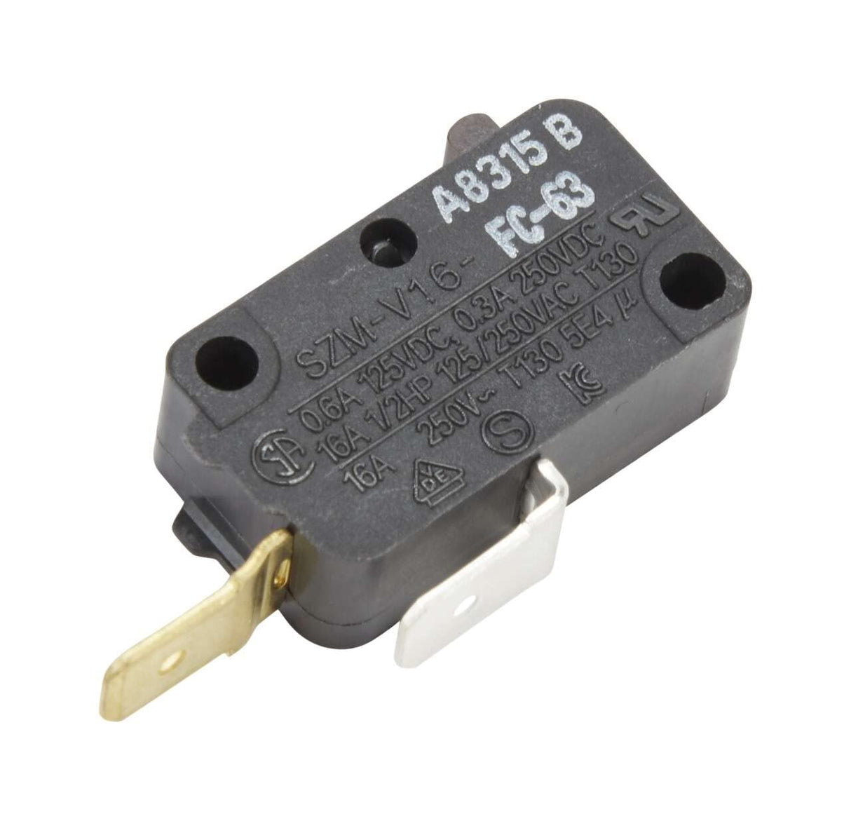 Whirlpool W10269460 Door Switch, White
