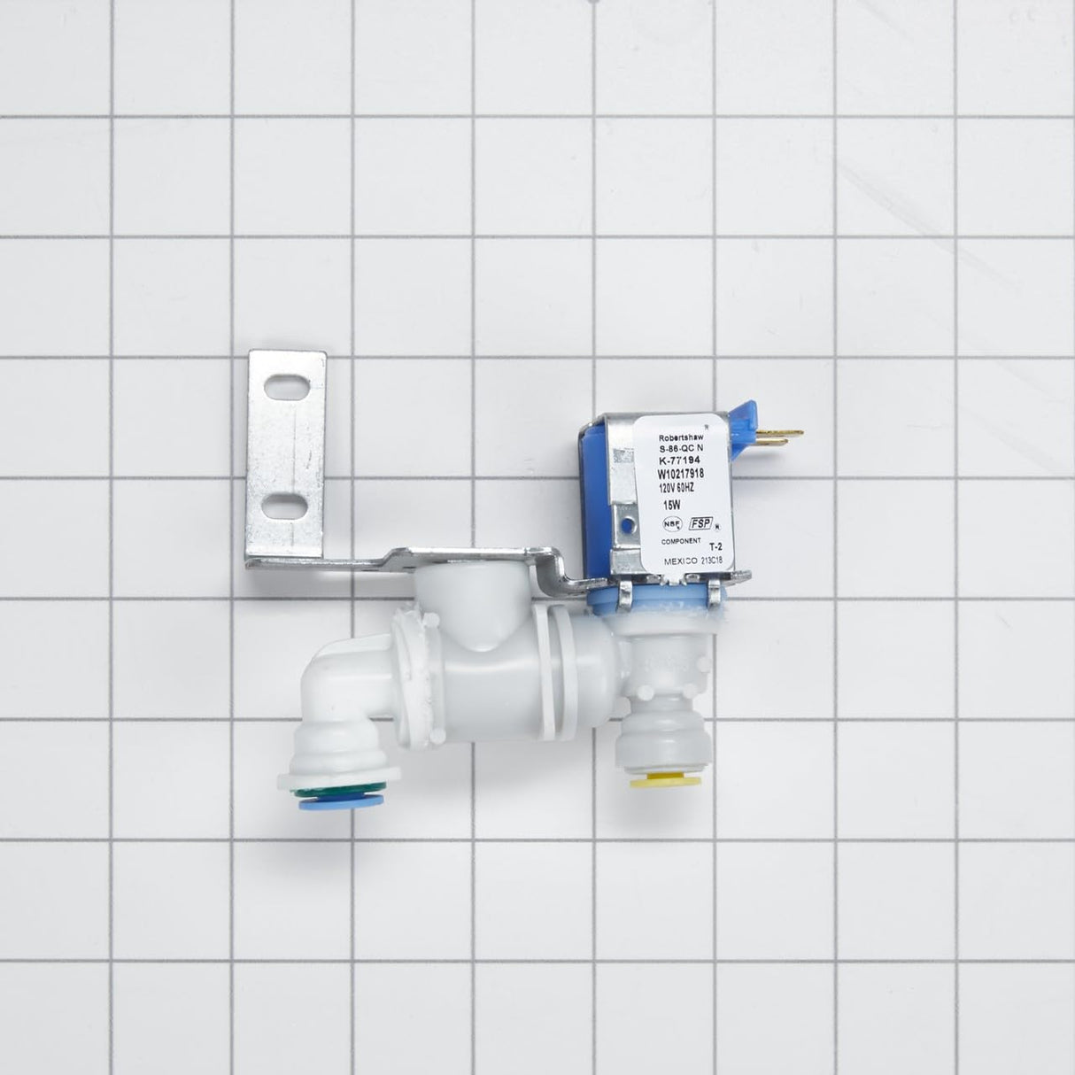 Whirlpool W10881366 Genuine OEM Refrigerator Water Inlet Valve Assembly