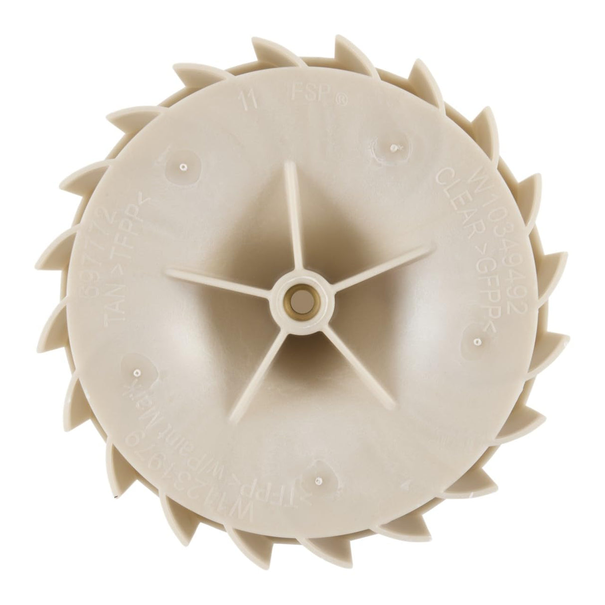 Whirlpool W11327190 Genuine OEM Dryer Blower Wheel
