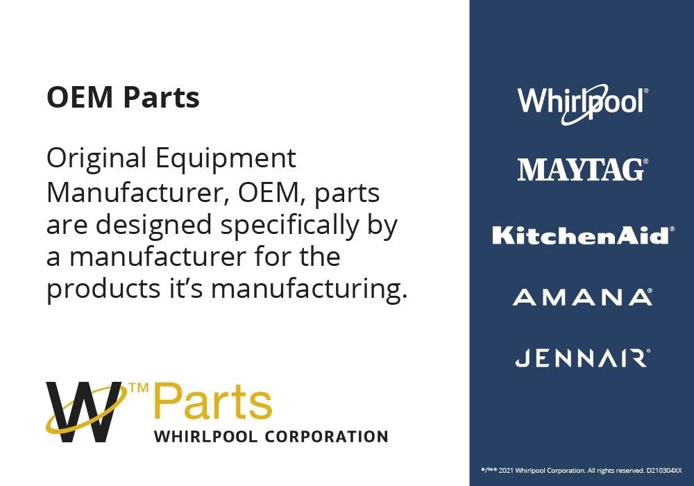 Whirlpool WP99001359 Genuine OEM Dishwasher Water Inlet Valve