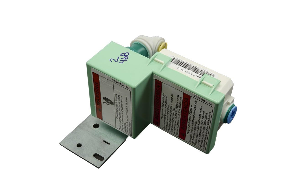 Whirlpool WPW10340983 Genuine OEM Refrigerator Water Inlet Valve Replacement Part - Replaces W10340983