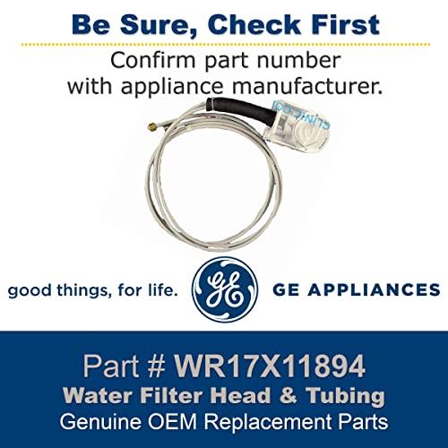 GE WR17X11894 Genuine OEM Water Filter Head Assembly
