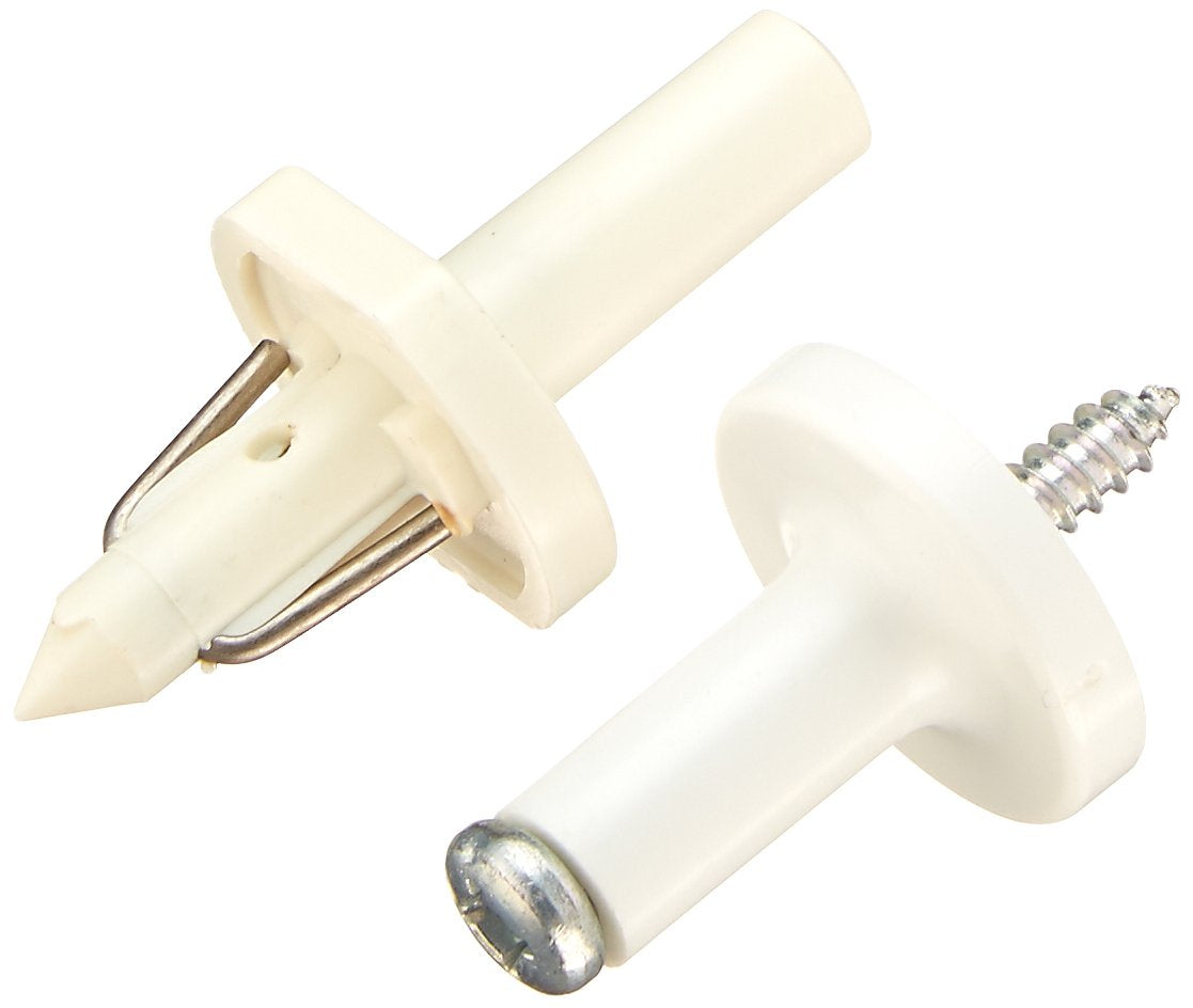 Refrigerator Shelf Support Stud, White