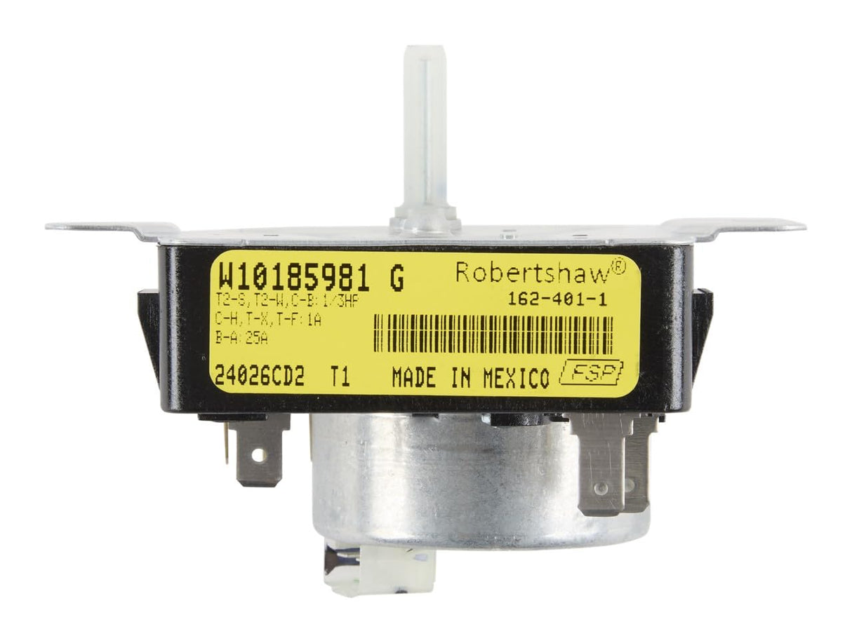 Whirlpool WPW10185981 Genuine OEM Dryer Timer