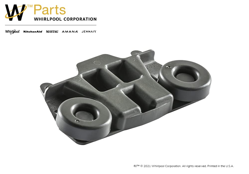Whirlpool W10195416v Genuine OEM Dishwasher Lower Rack Roller Assembly