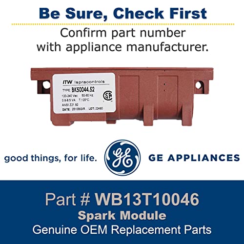 GE WB13T10046 Genuine OEM Spark Module