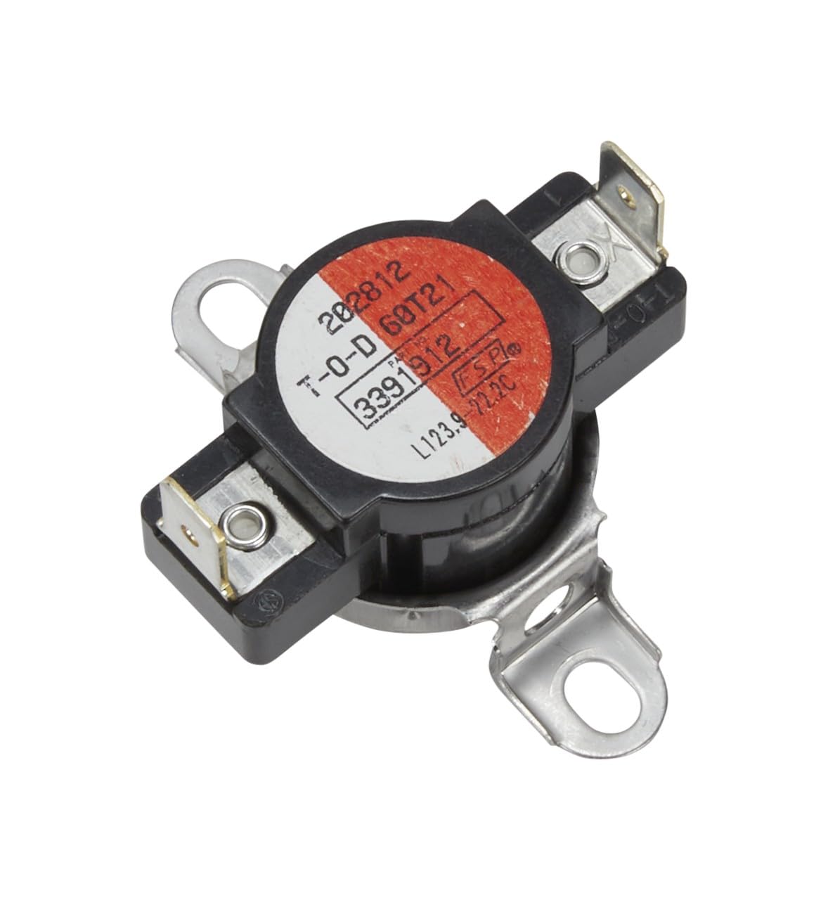 Whirlpool WP3391912 Genuine OEM Dryer High Limit Thermostat (L295-80F)