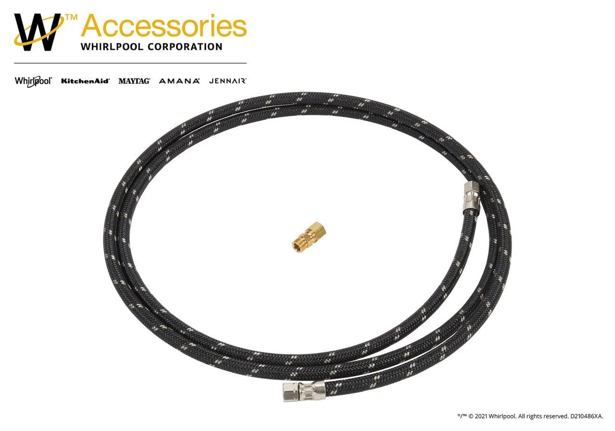 Whirlpool W10505928RP Genuine OEM Water Line Installation Kit For Refrigerators – Replaces 4392041, 61004565, 61004566, 4392041R, 8171580, 4392041RA, 8212490RC, 8212490RP, 14211338, W10829961