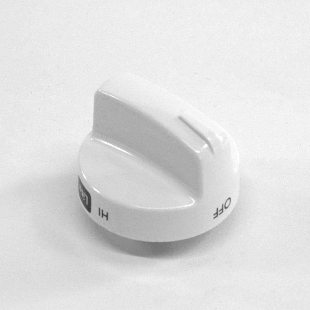 5304490409 Range Surface Burner Knob Genuine Original Equipment Manufacturer (OEM) Part White