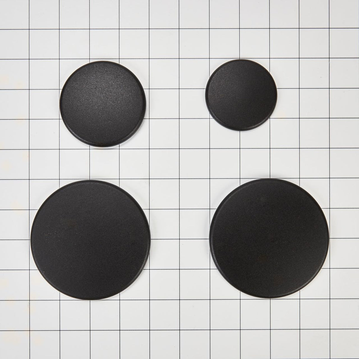 Whirlpool W10881749 Genuine OEM Range Surface Burner Cap Set