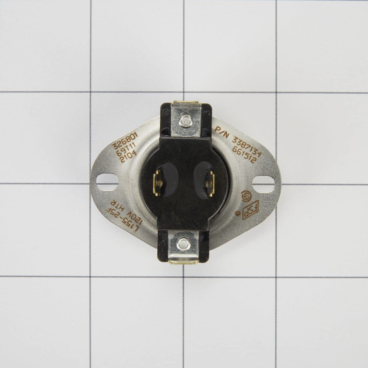 Whirlpool WP3387134 Genuine OEM Dryer Cycling Thermostat