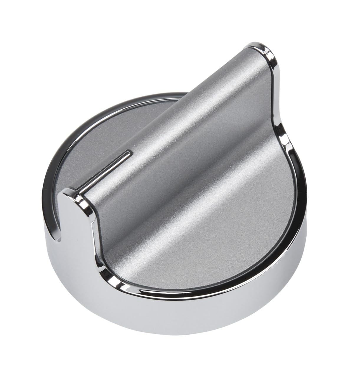 Whirlpool WPW10646805 Genuine OEM Range Control Knob in Stainless Steel