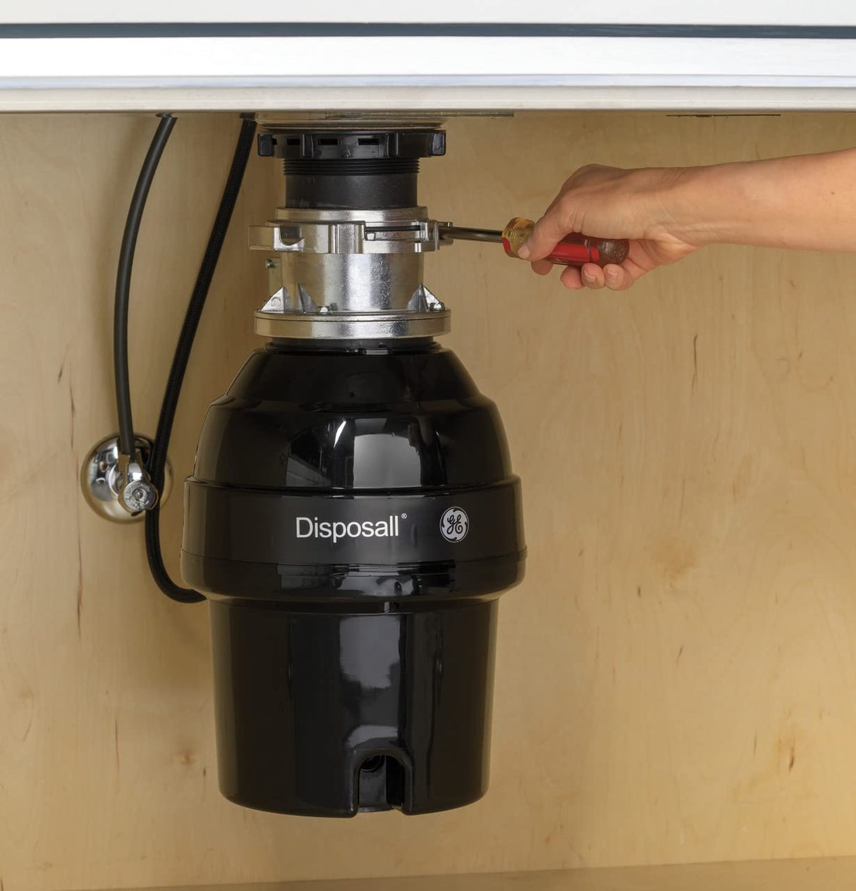 GE GRB760N Batch Feed Garbage Disposal, 3/4 Horsepower