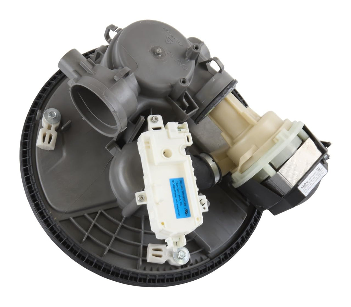 Whirlpool W11178672 Genuine OEM Dishwasher Circulation Pump
