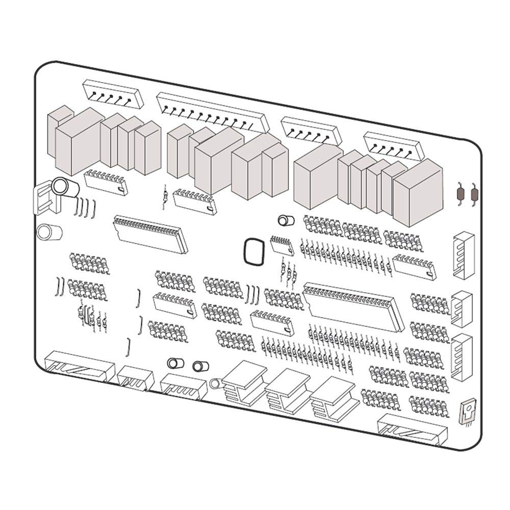 Samsung DA94-02663F Refrigerator Electronic Control Board, PCB, Genuine Original Equipment Manufacturer (OEM) Part