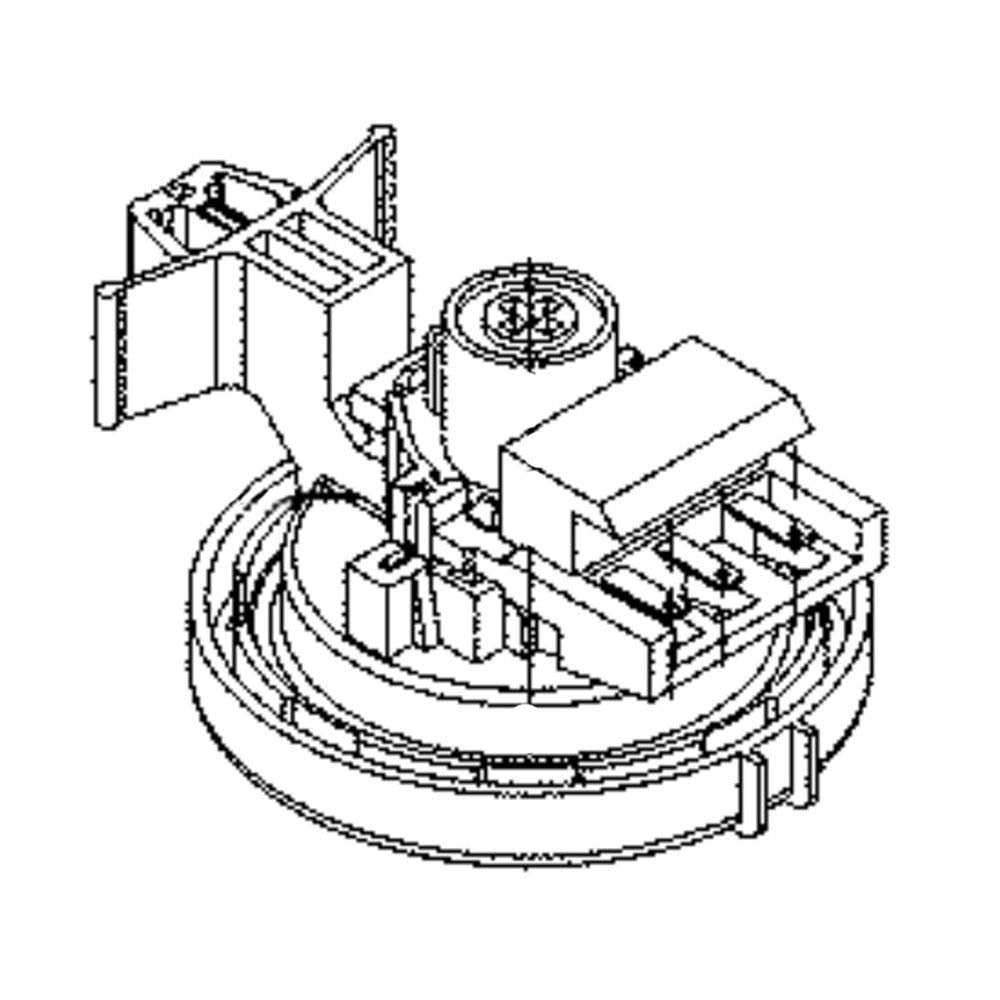 LG EBF63534901 LG-EBF63534901 Switch Assembly Pressure